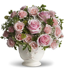 Teleflora's Parisian Pinks Cottage Florist Lakeland Fl 33813 Premium Flowers lakeland